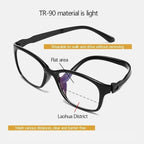 Men Stylish And Luxury Anti Blue Rays Eyeglasses Reading Eye Protection Glasses Antifatigue Computer Eyewear With Diopter +1.5 +2.0 +2.5 +3.0 +3.5 +4.0 Stevvex
