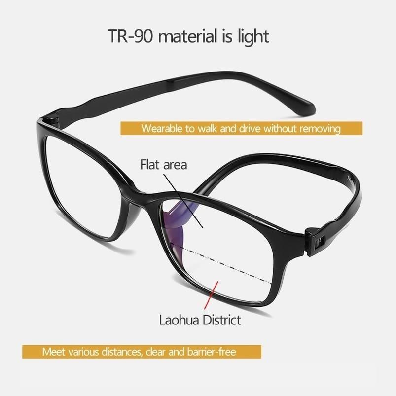 Men Stylish And Luxury Anti Blue Rays Eyeglasses Reading Eye Protection Glasses Antifatigue Computer Eyewear With Diopter +1.5 +2.0 +2.5 +3.0 +3.5 +4.0 Stevvex