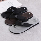 Men Summer Flip Flops Beach Sandals Anti-slip Casual Flat Shoes High Quality Slippers Flip Flops For Women Yoga Mat Comfortable Beach Thong Sandals With Arch Support Stevvex