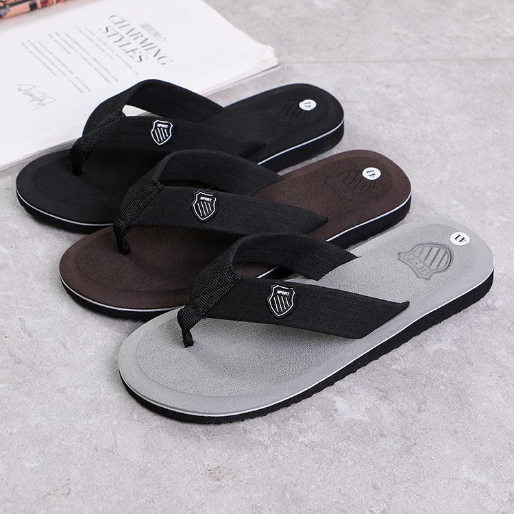 Men Summer Flip Flops Beach Sandals Anti-slip Casual Flat Shoes High Quality Slippers Flip Flops For Women Yoga Mat Comfortable Beach Thong Sandals With Arch Support Stevvex
