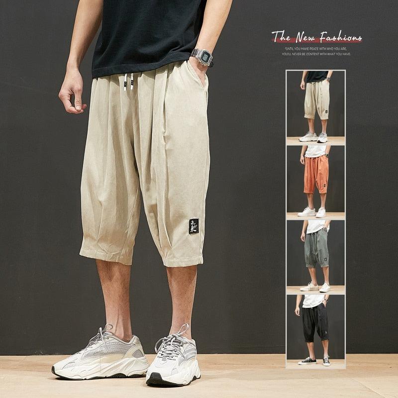 Men Summer Loose Casual Shorts Men Breathable Embroidery Straight Leg Motion Short Pants Plus Size Jogging Fitness Beach Shorts Striped Jogging Bottoms Summer Training Trousers with Pockets Stevvex