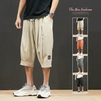 Men Summer Loose Casual Shorts Men Breathable Embroidery Straight Leg Motion Short Pants Plus Size Jogging Fitness Beach Shorts Striped Jogging Bottoms Summer Training Trousers with Pockets Stevvex