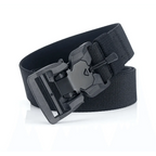 Men Tactical Quick Release Magnetic Buckle Belt Classic Soft Nylon Sports Duty Work Belts Stevvex