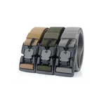Men Tactical Quick Release Magnetic Buckle Belt Classic Soft Nylon Sports Duty Work Belts Stevvex