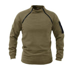 Men Unique Winter Fleece Jacket Lightweight Casual Tactical Outdoor Soft Jacket Men Spring Warm  Military Jacket Man Adventure Sport Clothes Windproof Stylish Jackets Stevvex