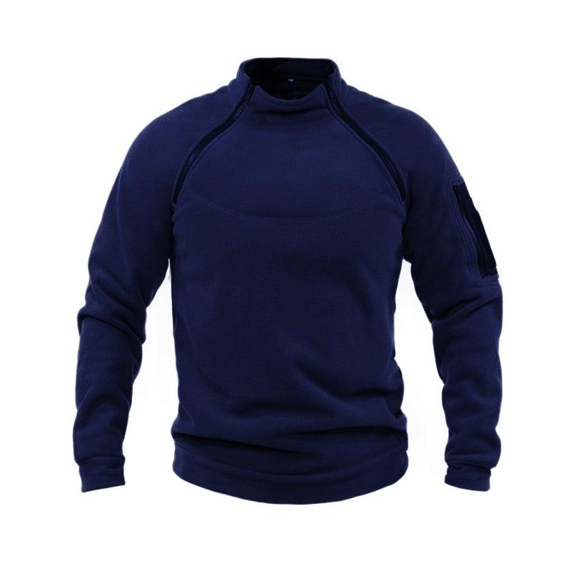 Men Unique Winter Fleece Jacket Lightweight Casual Tactical Outdoor Soft Jacket Men Spring Warm  Military Jacket Man Adventure Sport Clothes Windproof Stylish Jackets Stevvex
