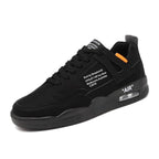 Men White Casual Leather Fashion Sneakers Breathable Sports Running Shoes Leather Running Sport Air Cushion Outdoor Training Sneakers High Quality Design Stevvex