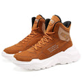 Men Winter Autumn Warm Modern High Tops Shoes Rubber Sole Running Sport Shoes High Quality Mesh Walking Jogging Non Slip Athletic Mens Sneakers Stevvex