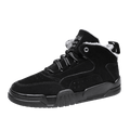Men Winter Comfortable Shoes Warm Fur Snow Boots Ankle Winter Boots For Men Plush Sneakers High-Top Outdoor Snow Boots Water Resistant Shoes Anti-Slip Fully Fur Lined Casual Lightweight Shoes Stevvex