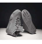 Men Winter Comfortable Shoes Warm Fur Snow Boots Ankle Winter Boots For Men Plush Sneakers High-Top Outdoor Snow Boots Water Resistant Shoes Anti-Slip Fully Fur Lined Casual Lightweight Shoes Stevvex