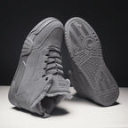 Men Winter Comfortable Shoes Warm Fur Snow Boots Ankle Winter Boots For Men Plush Sneakers High-Top Outdoor Snow Boots Water Resistant Shoes Anti-Slip Fully Fur Lined Casual Lightweight Shoes Stevvex