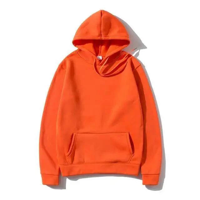 Men Woman Hoodies Sweatshirts Fashion Solid Color Red Black Gray Pink Hooded Women's Hoodie Fleece Sweatshirt Winter Sports Casual Loose Sweatshirt Stevvex