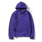 Men Woman Hoodies Sweatshirts Fashion Solid Color Red Black Gray Pink Hooded Women's Hoodie Fleece Sweatshirt Winter Sports Casual Loose Sweatshirt Stevvex