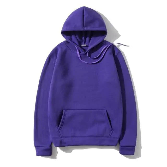 Men Woman Hoodies Sweatshirts Fashion Solid Color Red Black Gray Pink Hooded Women's Hoodie Fleece Sweatshirt Winter Sports Casual Loose Sweatshirt Stevvex