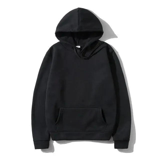 Men Woman Hoodies Sweatshirts Fashion Solid Color Red Black Gray Pink Hooded Women's Hoodie Fleece Sweatshirt Winter Sports Casual Loose Sweatshirt Stevvex