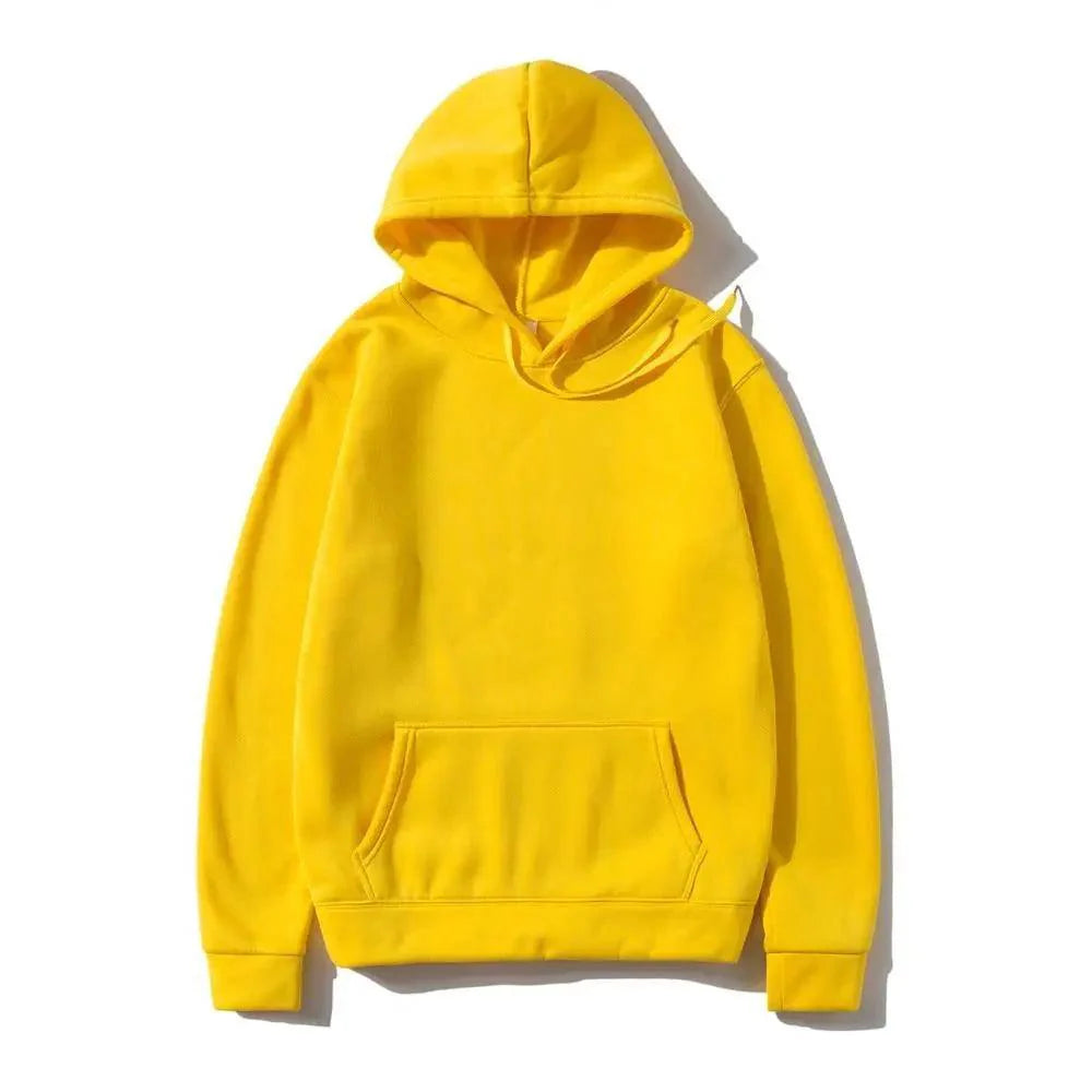 Men Woman Hoodies Sweatshirts Fashion Solid Color Red Black Gray Pink Hooded Women's Hoodie Fleece Sweatshirt Winter Sports Casual Loose Sweatshirt Stevvex