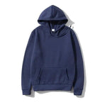 Men Woman Hoodies Sweatshirts Fashion Solid Color Red Black Gray Pink Hooded Women's Hoodie Fleece Sweatshirt Winter Sports Casual Loose Sweatshirt Stevvex
