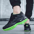 Mens  Air Cushion Mesh Breathable Running Shoes Outdoor Sports Athletic Walking Workout Sneakers Fashion Sport Gym Jogging Tennis Fitness Sneaker Stevvex