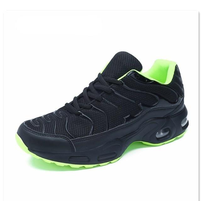 Mens  Air Cushion Mesh Breathable Running Shoes Outdoor Sports Athletic Walking Workout Sneakers Fashion Sport Gym Jogging Tennis Fitness Sneaker Stevvex