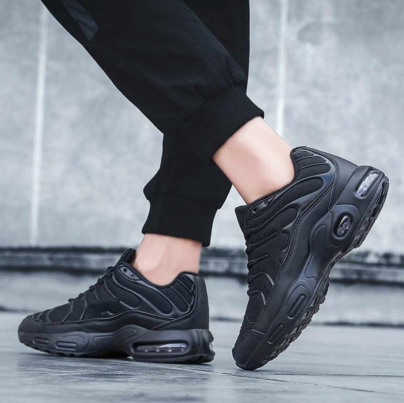 Mens  Air Cushion Mesh Breathable Running Shoes Outdoor Sports Athletic Walking Workout Sneakers Fashion Sport Gym Jogging Tennis Fitness Sneaker Stevvex