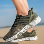 Mens Aqua Breathable Beach Quick Drying Water Shoes Outdoor Fishing Wading Shoes Water Sneakers Ultra Lightweight Breathable Walking Shoes Non Slip Athletic Fashion Sneakers Stevvex