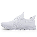 Mens Black Sneakers Casual Summer High Quality Mesh Sneakers Lightweight Breathable Mesh Sneakers Fashion Tennis Breathable Walking Gym Work Sneakers Stevvex