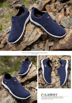 Mens Casual Shoes Breathable Outdoor Lightweight Walking Shoes Autumn Spring Men Loafers Slip On Shoes Climbing Shoes Sneakers Lightweight Breathable Walking Running Shoes