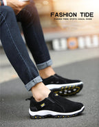 Mens Casual Shoes Breathable Outdoor Lightweight Walking Shoes Autumn Spring Men Loafers Slip On Shoes Climbing Shoes Sneakers Lightweight Breathable Walking Running Shoes