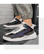 Mens Casual Shoes Leather Sneakers High Quality Comfortable Boots Outdoor Light Walking Footwear Mens Fashion Sneakers Breathable Comfort Walking Sport Mens Sneakers Stevvex