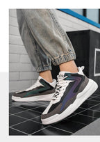 Mens Casual Shoes Leather Sneakers High Quality Comfortable Boots Outdoor Light Walking Footwear Mens Fashion Sneakers Breathable Comfort Walking Sport Mens Sneakers Stevvex