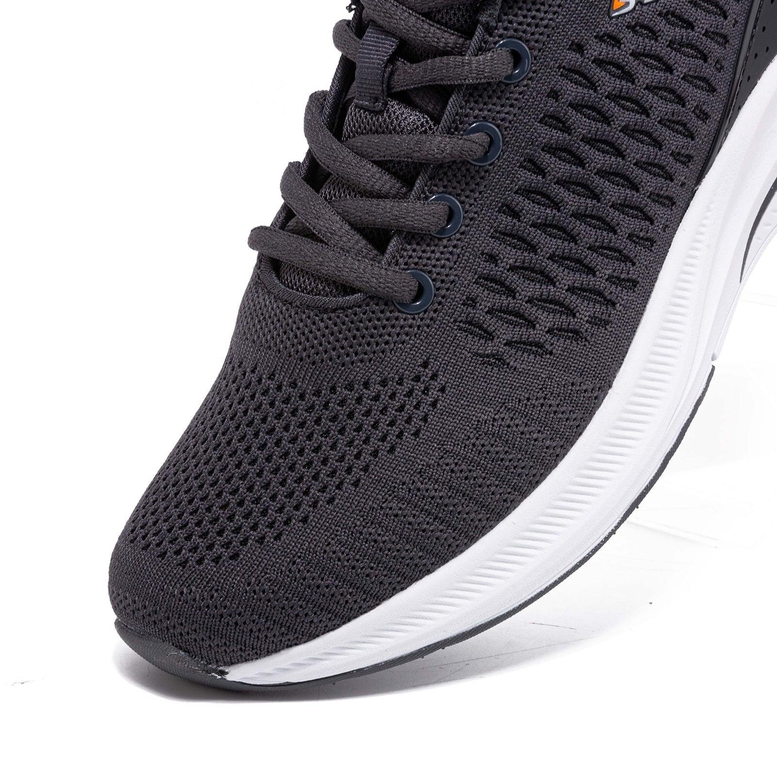 Mens Casual Walking Breathable Trendy Sneakers Light Shock Absorption Lightweight Walking Shoes Breathable Non Slip Cross Trainers Sneakers For Gym Workout Jogging Stevvex
