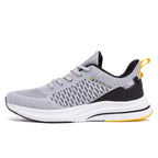Mens Casual Walking Breathable Trendy Sneakers Light Shock Absorption Lightweight Walking Shoes Breathable Non Slip Cross Trainers Sneakers For Gym Workout Jogging Stevvex