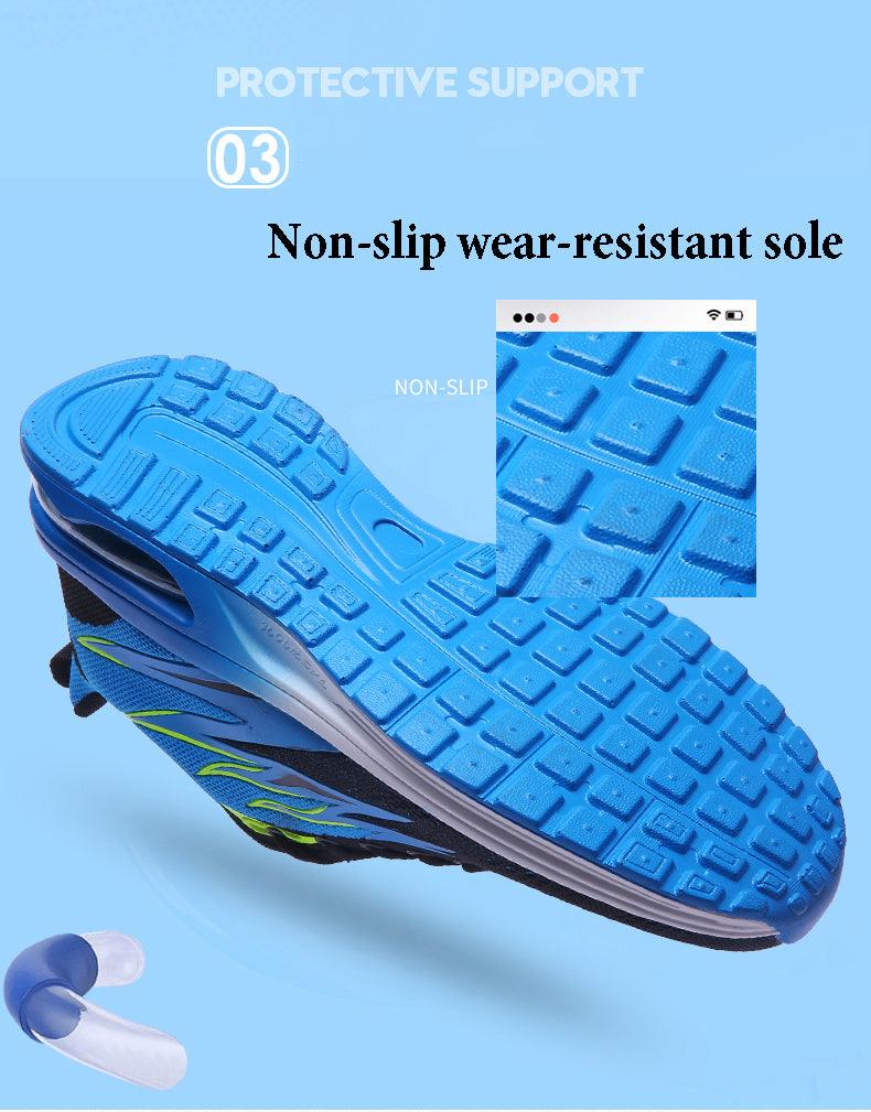 Mens Fashion Sneakers Air Cushion Mesh Running Shoes Women Footwear Mens Casual Sport Shoes Casual Sports Tennis Road Sneakers For Walking Gym Jogging Training Fitness Stevvex