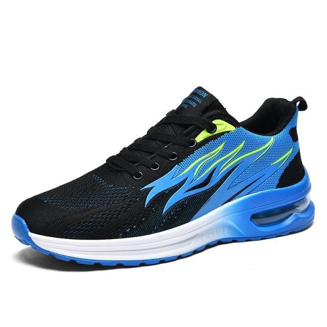 Mens Fashion Sneakers Air Cushion Mesh Running Shoes Women Footwear Mens Casual Sport Shoes Casual Sports Tennis Road Sneakers For Walking Gym Jogging Training Fitness Stevvex
