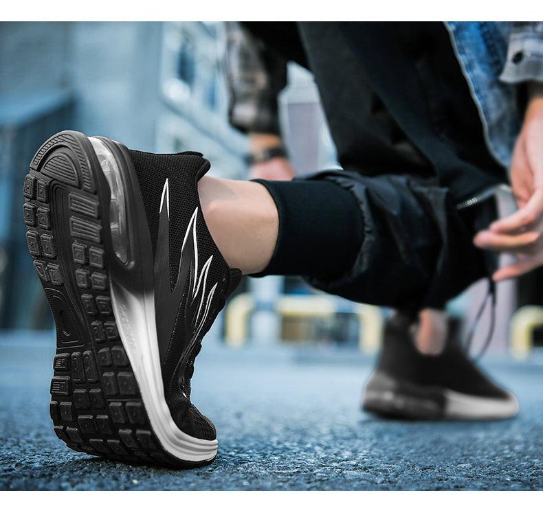 Mens Fashion Sneakers Air Cushion Mesh Running Shoes Women Footwear Mens Casual Sport Shoes Casual Sports Tennis Road Sneakers For Walking Gym Jogging Training Fitness Stevvex