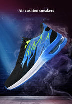 Mens Fashion Sneakers Air Cushion Mesh Running Shoes Women Footwear Mens Casual Sport Shoes Casual Sports Tennis Road Sneakers For Walking Gym Jogging Training Fitness Stevvex
