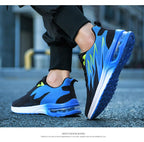 Mens Fashion Sneakers Air Cushion Mesh Running Shoes Women Footwear Mens Casual Sport Shoes Casual Sports Tennis Road Sneakers For Walking Gym Jogging Training Fitness Stevvex