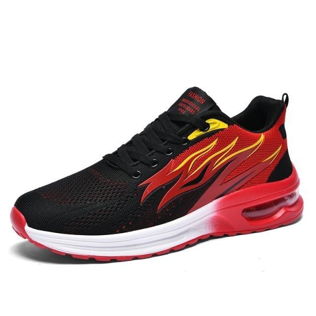 Mens Fashion Sneakers Air Cushion Mesh Running Shoes Women Footwear Mens Casual Sport Shoes Casual Sports Tennis Road Sneakers For Walking Gym Jogging Training Fitness Stevvex