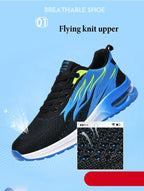 Mens Fashion Sneakers Air Cushion Mesh Running Shoes Women Footwear Mens Casual Sport Shoes Casual Sports Tennis Road Sneakers For Walking Gym Jogging Training Fitness Stevvex