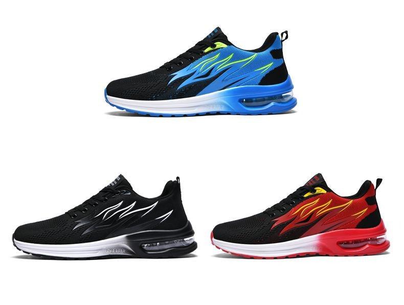Mens Fashion Sneakers Air Cushion Mesh Running Shoes Women Footwear Mens Casual Sport Shoes Casual Sports Tennis Road Sneakers For Walking Gym Jogging Training Fitness Stevvex
