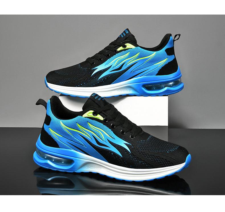 Mens Fashion Sneakers Air Cushion Mesh Running Shoes Women Footwear Mens Casual Sport Shoes Casual Sports Tennis Road Sneakers For Walking Gym Jogging Training Fitness Stevvex