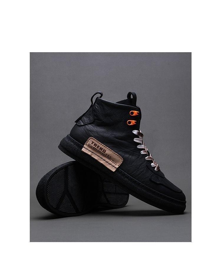 Mens Handmade Sneakers Leather Breathable Dress Shoes Luxury Shoes Casual Shoes Flat Footwear Classic Black White Men Fashion Walking Leather Mens Sneakers Stevvex