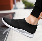 Mens Light Running Shoes Jogging Breathable Sneakers Slip Casual Couple Shoes Outdoor Walking Footwear Non-Slip Running Mesh Workout Casual Sports Shoes Stevvex
