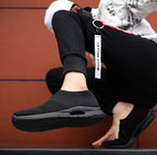 Mens Light Running Shoes Jogging Breathable Sneakers Slip Casual Couple Shoes Outdoor Walking Footwear Non-Slip Running Mesh Workout Casual Sports Shoes Stevvex