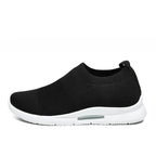 Mens Light Running Shoes Jogging Breathable Sneakers Slip Casual Couple Shoes Outdoor Walking Footwear Non-Slip Running Mesh Workout Casual Sports Shoes Stevvex