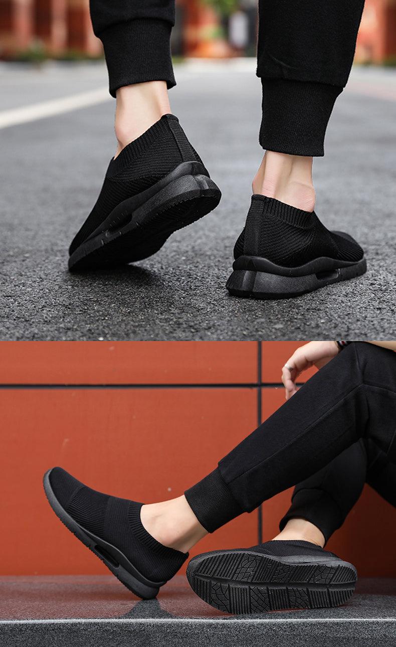 Mens Light Running Shoes Jogging Breathable Sneakers Slip Casual Couple Shoes Outdoor Walking Footwear Non-Slip Running Mesh Workout Casual Sports Shoes Stevvex