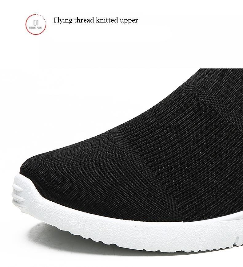 Mens Light Running Shoes Jogging Breathable Sneakers Slip Casual Couple Shoes Outdoor Walking Footwear Non-Slip Running Mesh Workout Casual Sports Shoes Stevvex