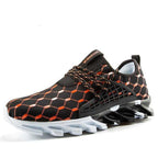 Mens Lightweight Breathable White Sneakers Casual Spring New Fashion Comfortable Walking  Slip-On Sneakers Breathable Fashion Athletic Gym Casual Tennis Sneakers Modern Design Shoes