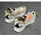 Mens Luxury Sneakers Casual Sports Trainer Race White Shoes Fashion Running Modern Sneakers Autumn Breathable Trendy Mens Walking Casual Sneakers