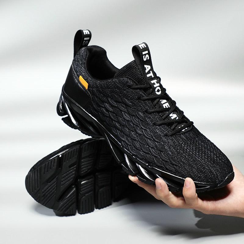 Mens Modern Sneakers Breathable Running Shoes Outdoor Sport Casual Couples Gym Mens Lightweight Unique Design Bottom Breathable Tennis Sport Sneakers Stevvex